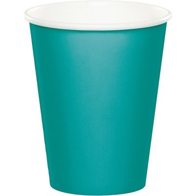 TROPICAL TEAL  CUPS