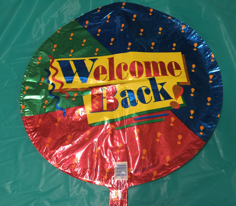 18in Welcome Back