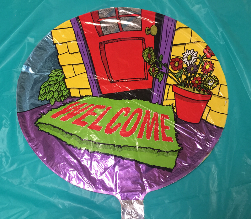18in Welcome Mylar