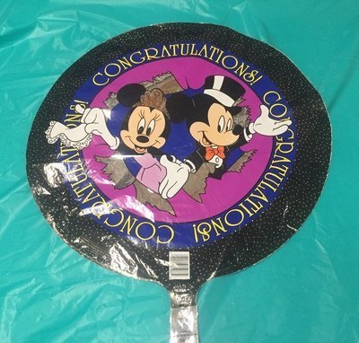 18in Congrtulations Mickey n Minnie