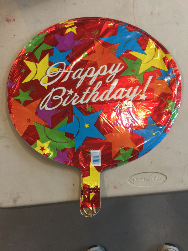 Happy birthday Staars Mylar 