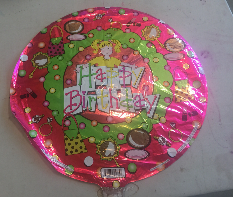 Happy birthday Mylar 
