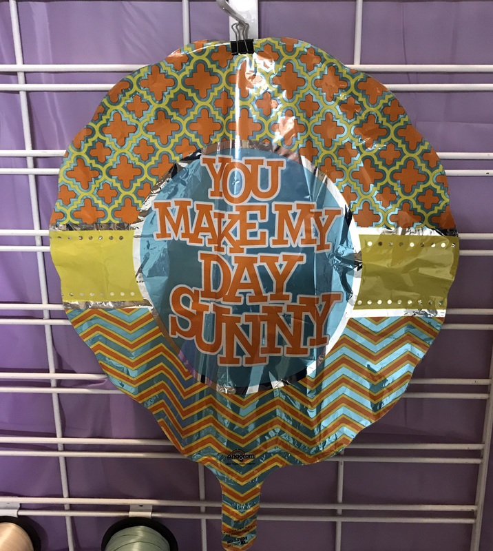 You make my day sunny 18 inch mylar balloons