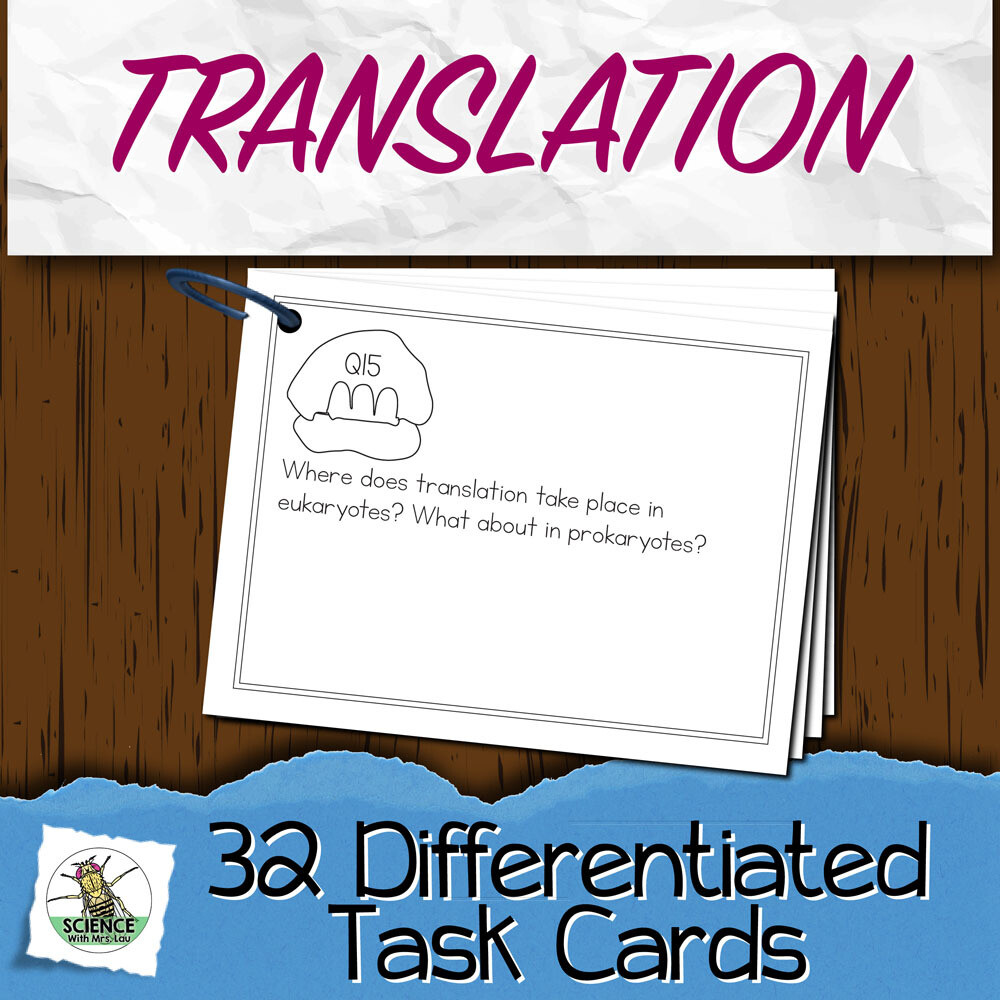 Translation Task Cards