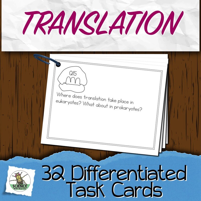 Translation Task Cards