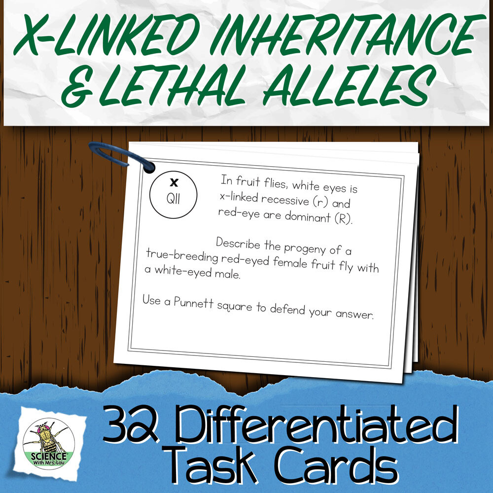 Sex-linked Alleles Task Cards