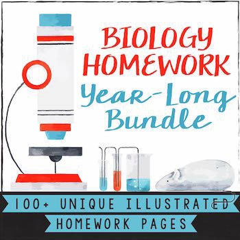 Biology Homework Bundle