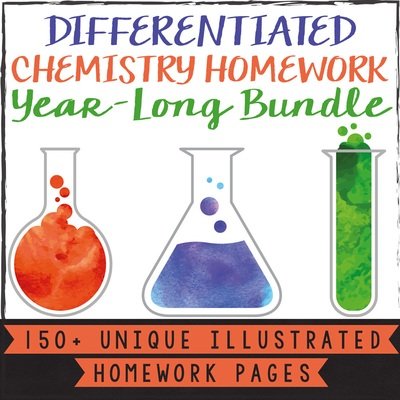 Chemistry Homework Bundle