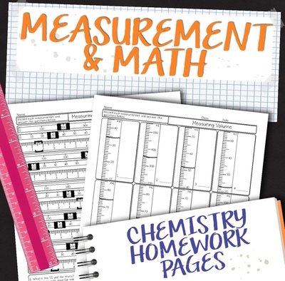 Chemistry Unit 1: Matter and Measurement Homework Pages
