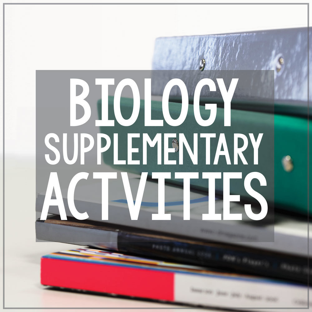 Supplementary Biology Activities