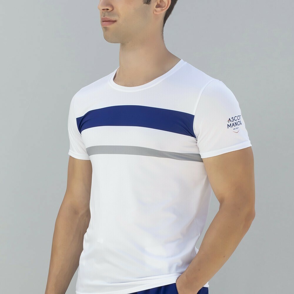 Men's Essential Court Stripe Athletic Shirt