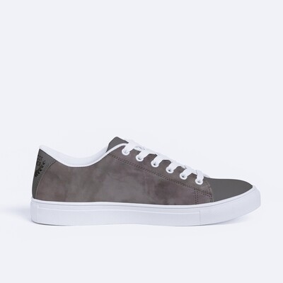 Women's A.M Two Toned Stone Faux-Leather Sneaker Women's A.M Two Toned Stone Faux-Leather Sneaker