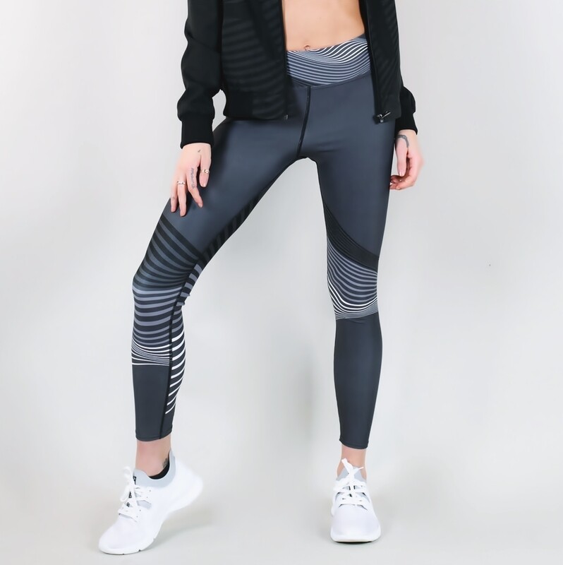 Women's A.M Grey Solstice Performance Leggings Women's A.M Grey Solstice Performance Leggings