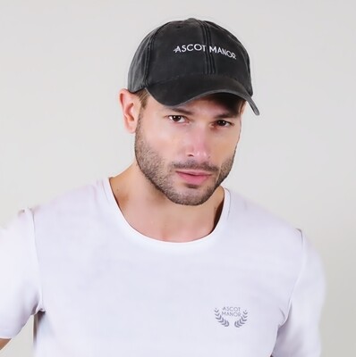 Men's A.M Grey Winter White MaxDri Tennis Shirt Men's A.M Grey Winter White MaxDri Tennis Shirt