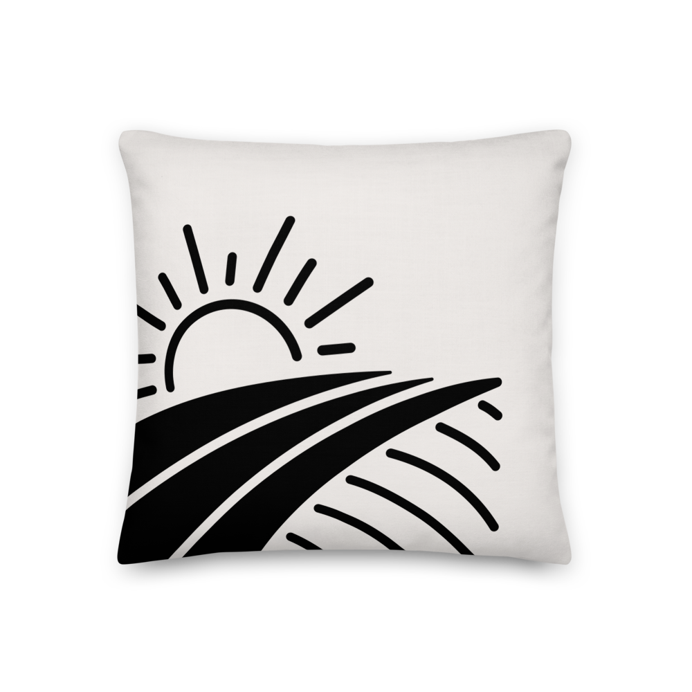 Sunshine Premium Throw Pillow