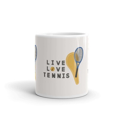 Live Love Tennis Mug