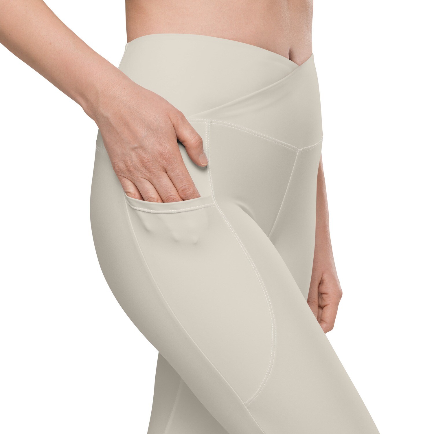 Women's Wembley Court Crossover leggings with pockets