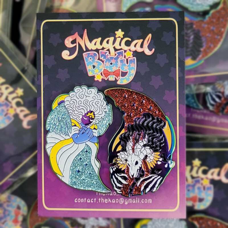 Magical Boy Duo Pin