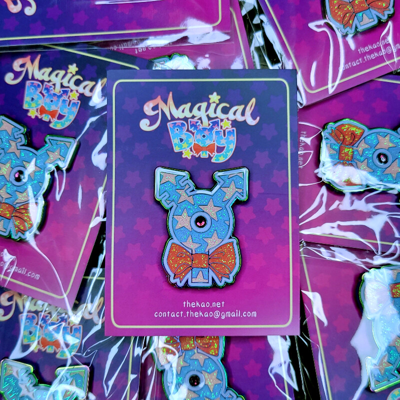 Magical Boy Logo Pin
