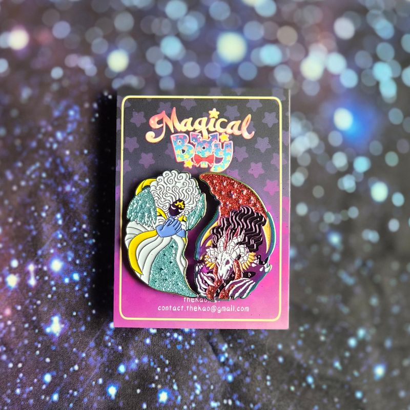 Magical Boy Duo Pin