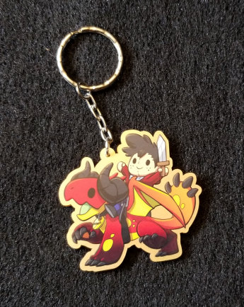 Mango Knight Keychain