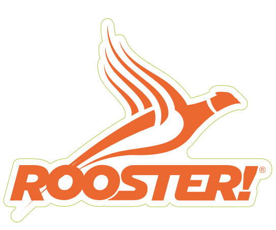 Die Cut ROOSTER Bumper Sticker and Car Cling