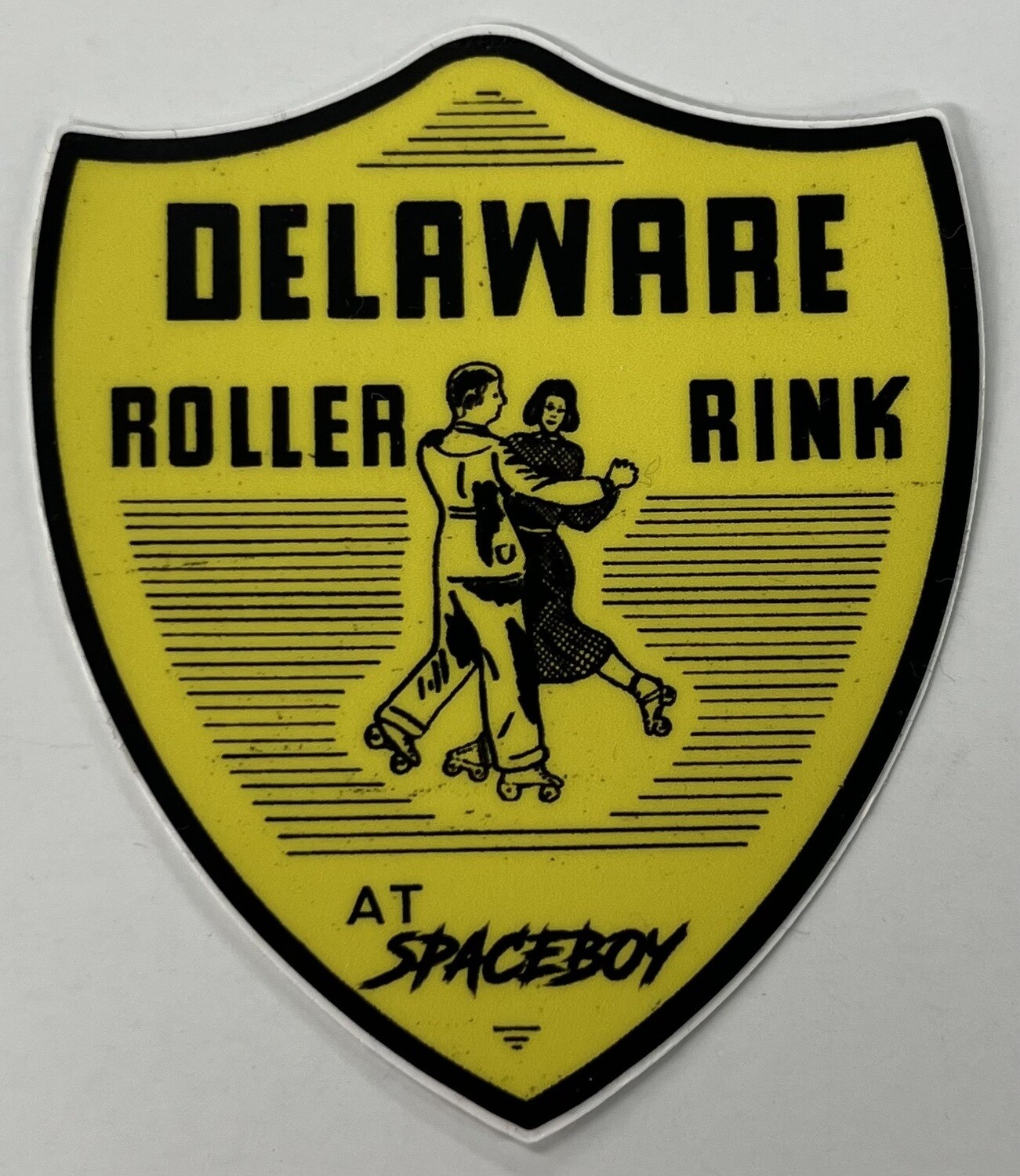 Roller rink sticker