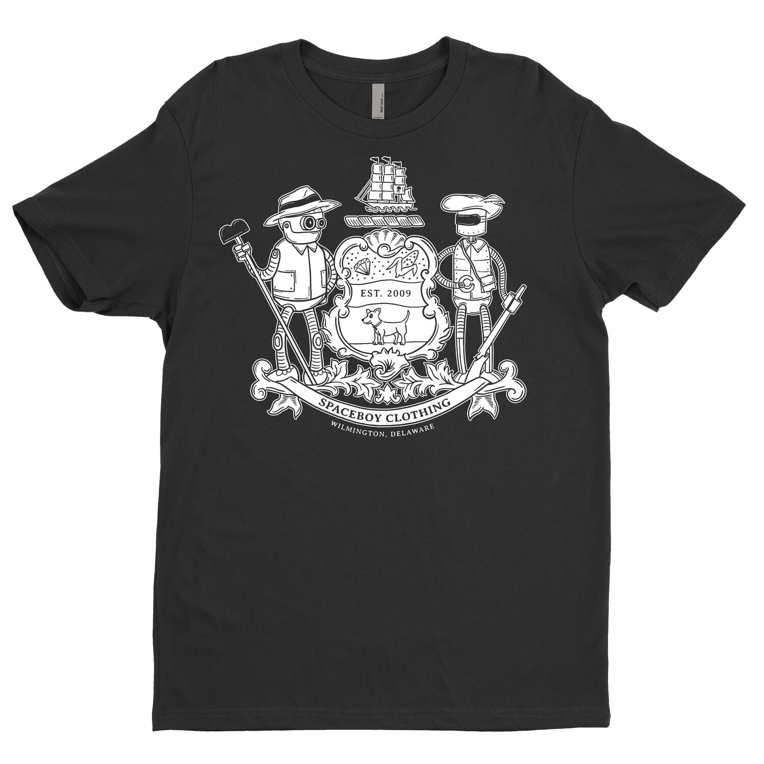 Delabots (white print)