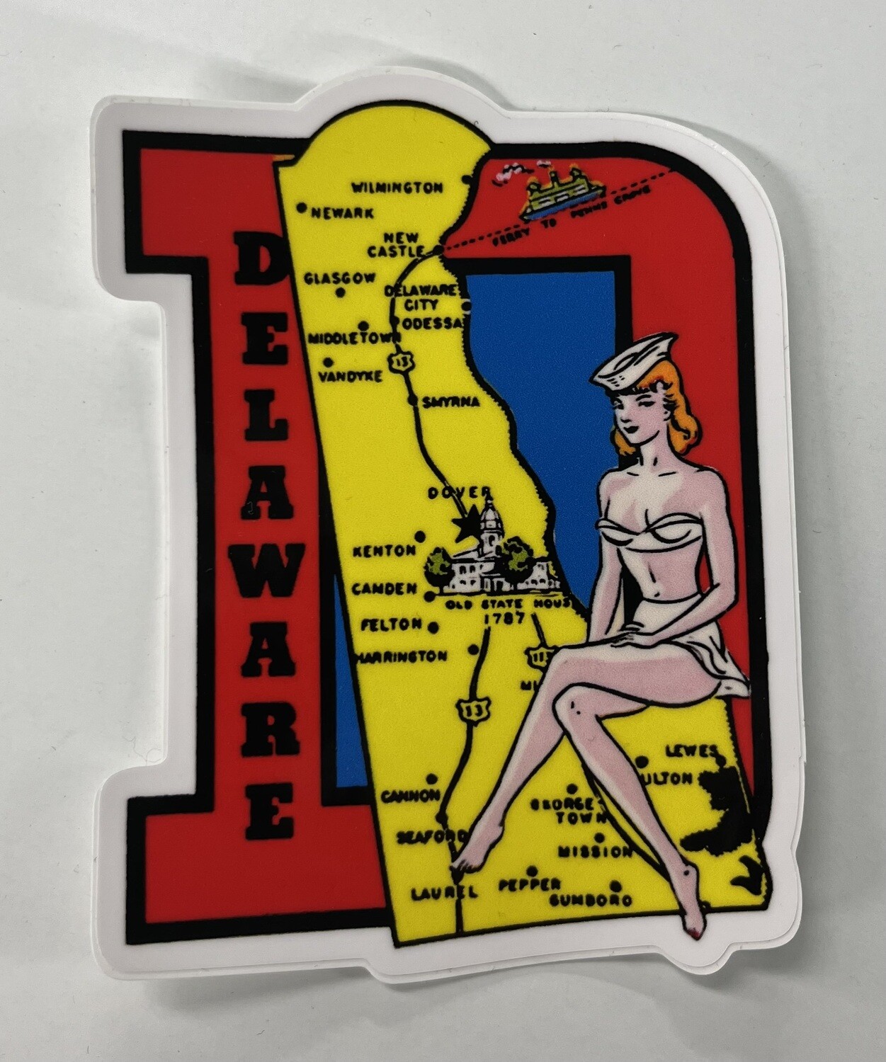 Big D Sticker