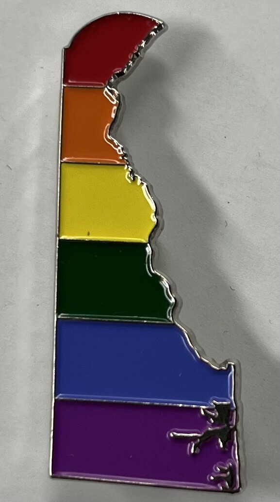 Pride enamel pin