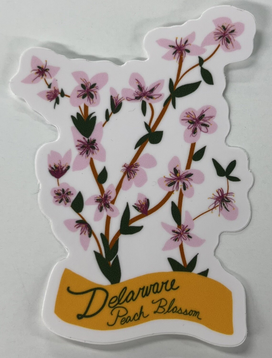 Peach Blossom Sticker
