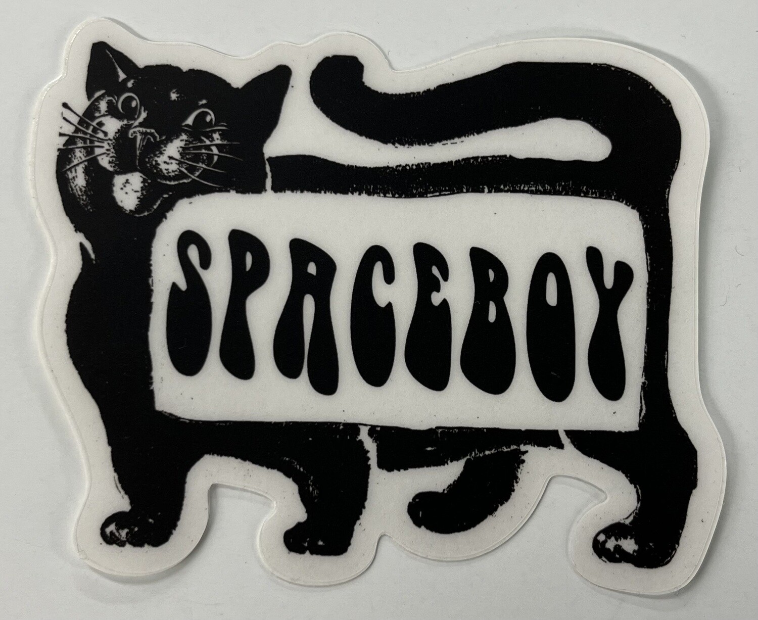 Spaceboy Cat Sticker