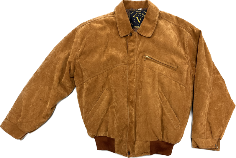 ALTA MODA BROWN SUEDE IMPORTED JACKET