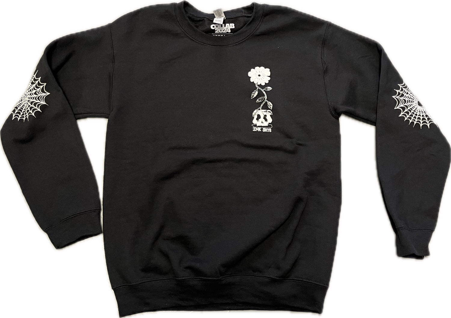 Skull flowers Sweatshirt