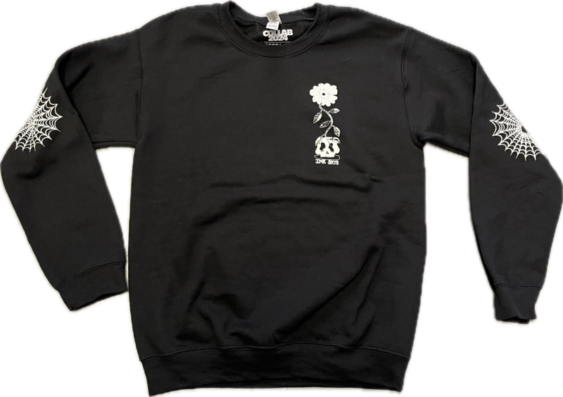 Skull flowers Sweatshirt