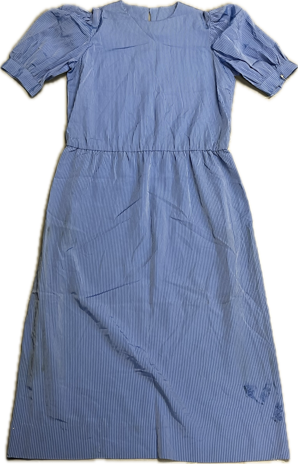 BLUE STRIPED DRESS
