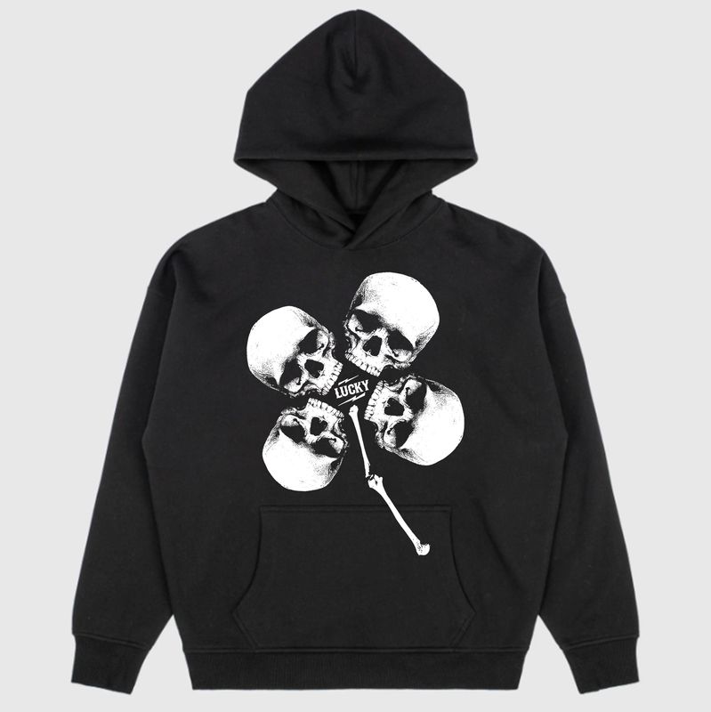 LUCKY BONES HOODIE
