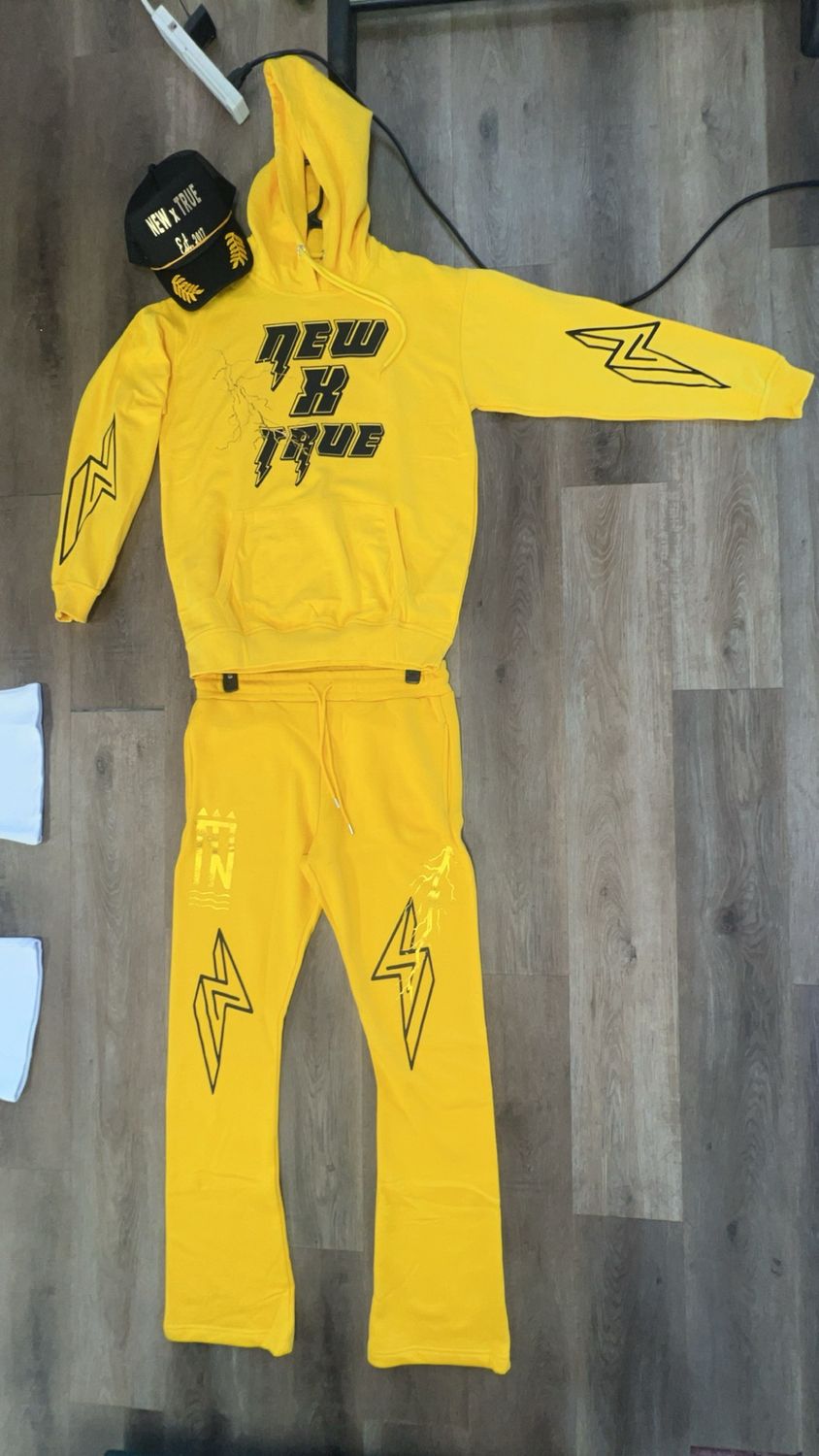 Lightning Stacked Jogger Set