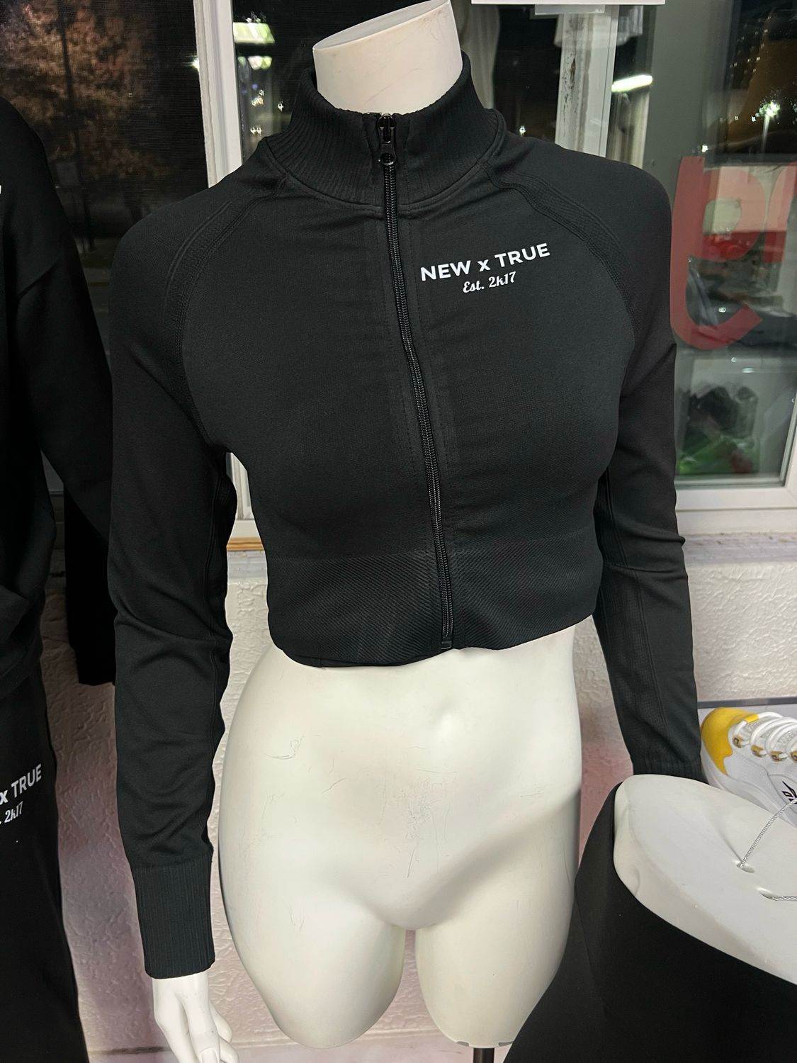 Crop Jacket X Pants Set