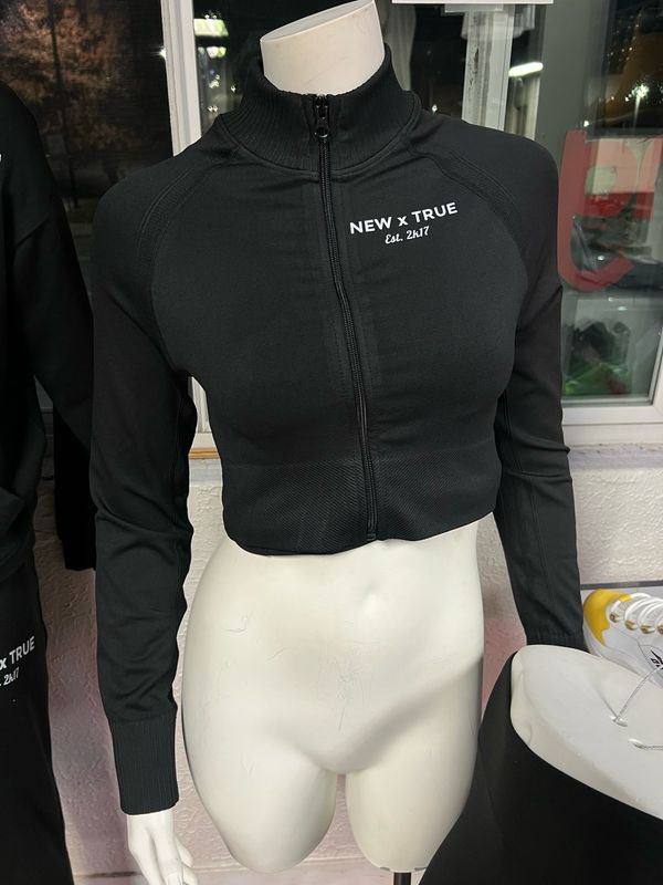 Crop Jacket X Pants Set