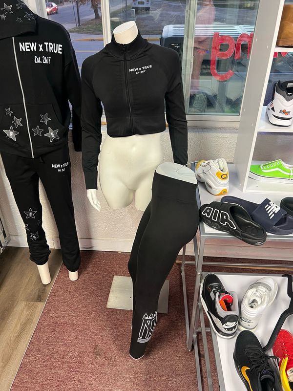 Crop Jacket X Pants Set