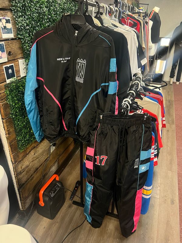 Multicolor Windbreaker