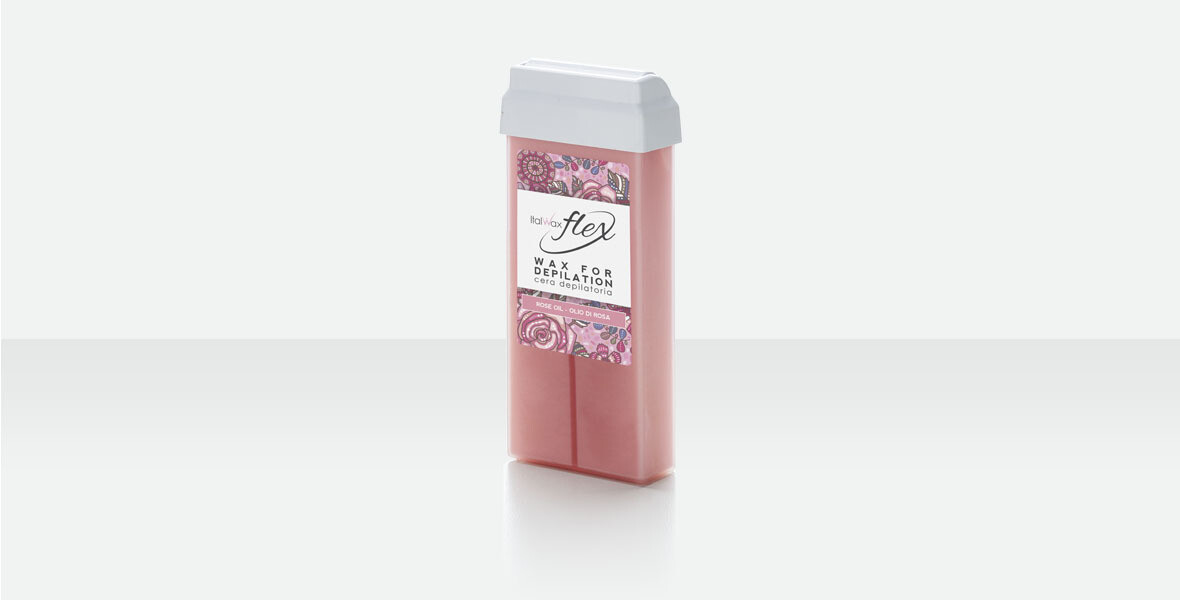 Soft Wax Rose Oil Flex 100 ml cartridge - 24 pcs box