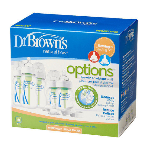 Dr Brown's Wide Neck Newborn Gift Set Dr Brown's Wide Neck Newborn Gift Set