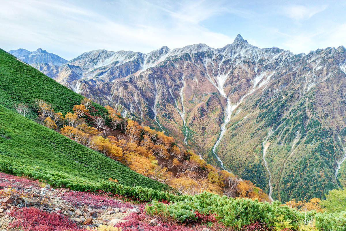 迷失阿爾卑斯 表銀座紅葉縱走8天7夜 迷失阿爾卑斯 表銀座紅葉縱走8天7夜