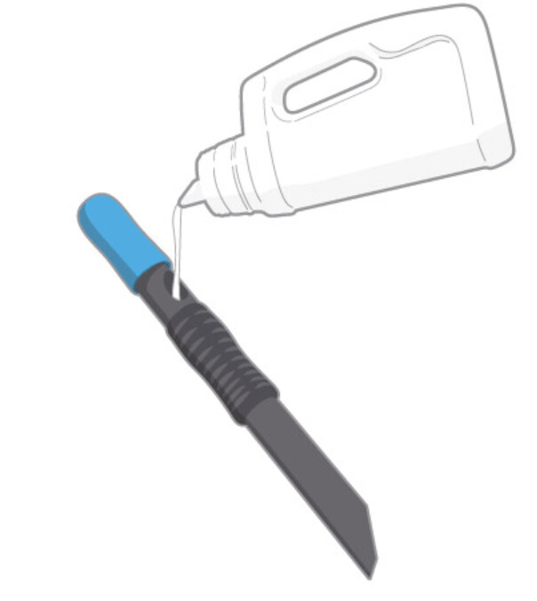DECITEX MOP FRAME AND HANDLE BLUE