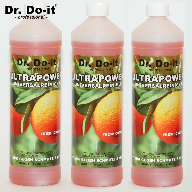 Dr. Do It Professional Universalreiniger, 3x 1Liter