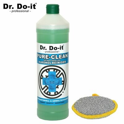 1x Dr. Do It Professional Alkoholreiniger (1Liter) & Gratis Clean-Pad