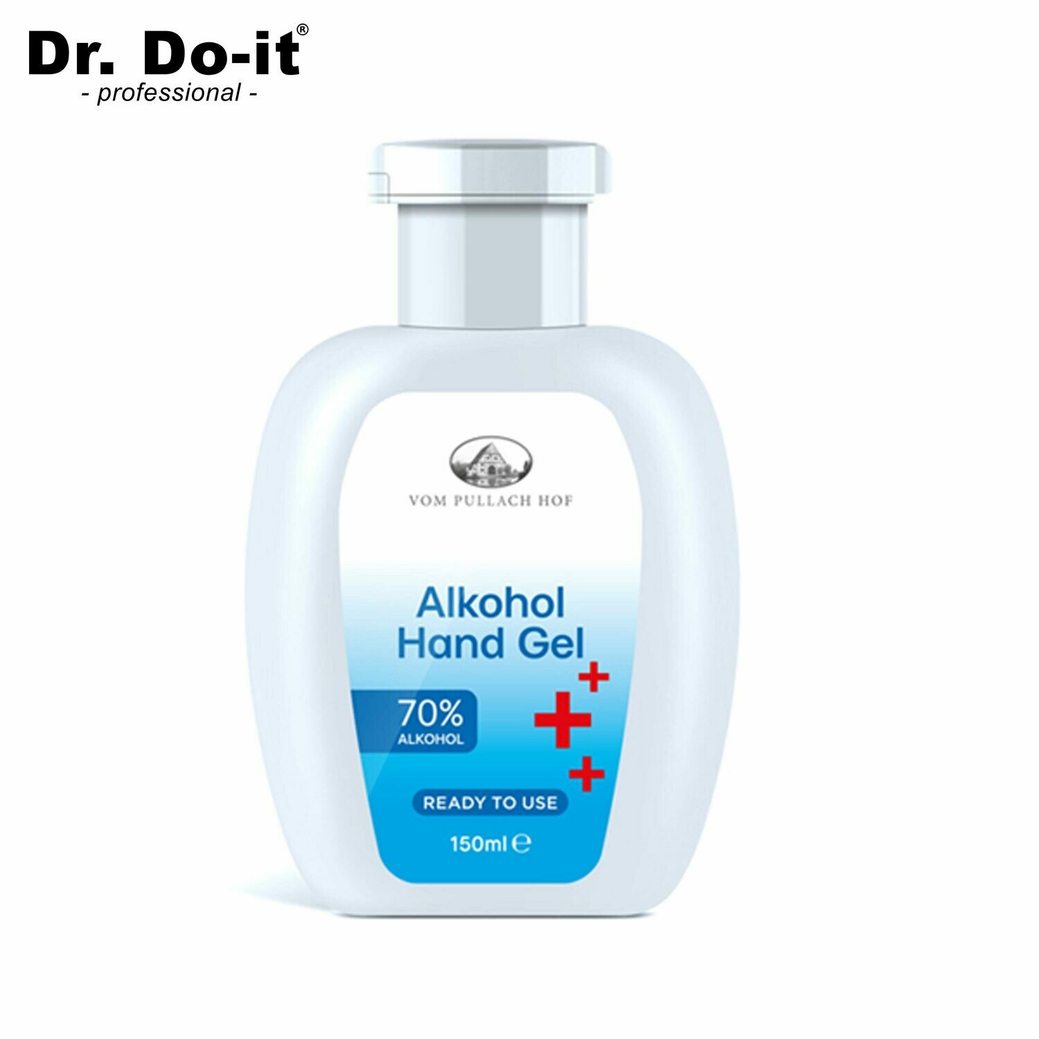 Desinfizierendes Alkohol-Handgel vom Pullach Hof, 150ml