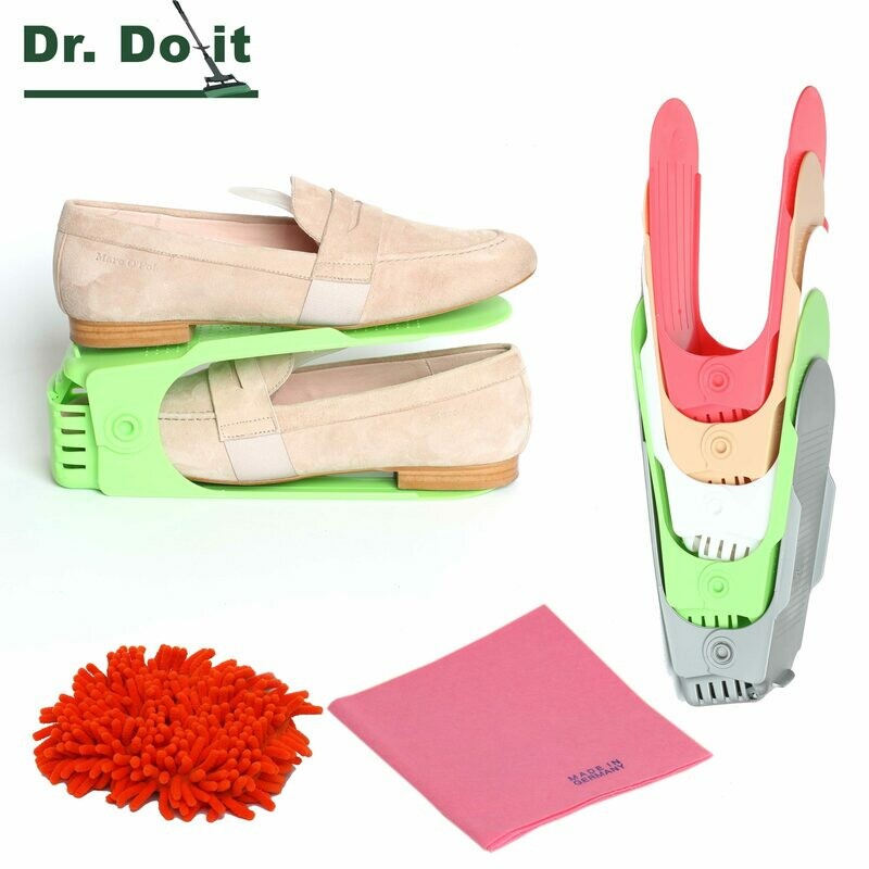 Schuh-Organizer, 5er Pack, bunt